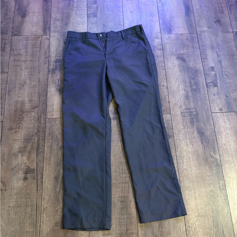 Elegant Men's Charcoal Dress Pants